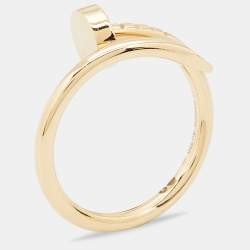 Cartier Juste Un Clou 18k Yellow Gold Small Model Ring Size 47